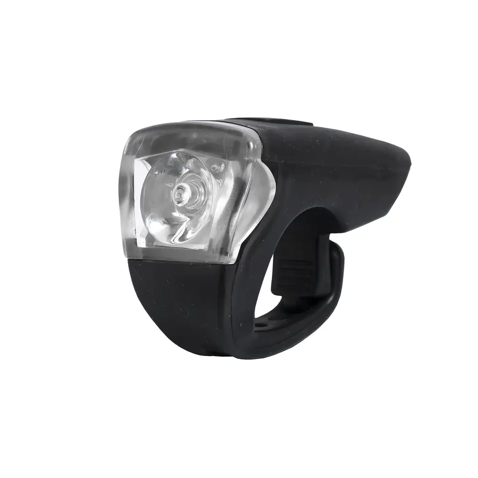 LUZ LED FOCO BEST DELANTERO BLANCO RECARGABLE USB SILICONA BS-FT111W CON DOUBLE BLISTER 1