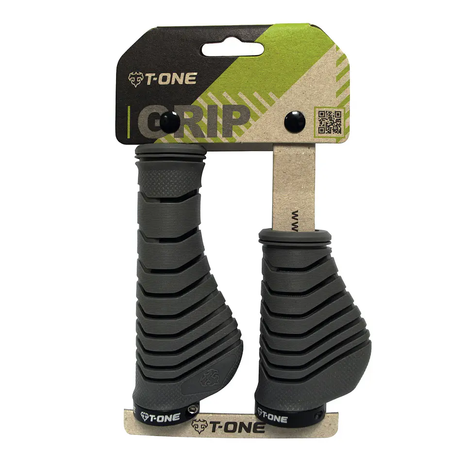 PUÑO LOCK 2 DENSIDADES ANATOMICO T-ONE GREY+BLACK AERO 1