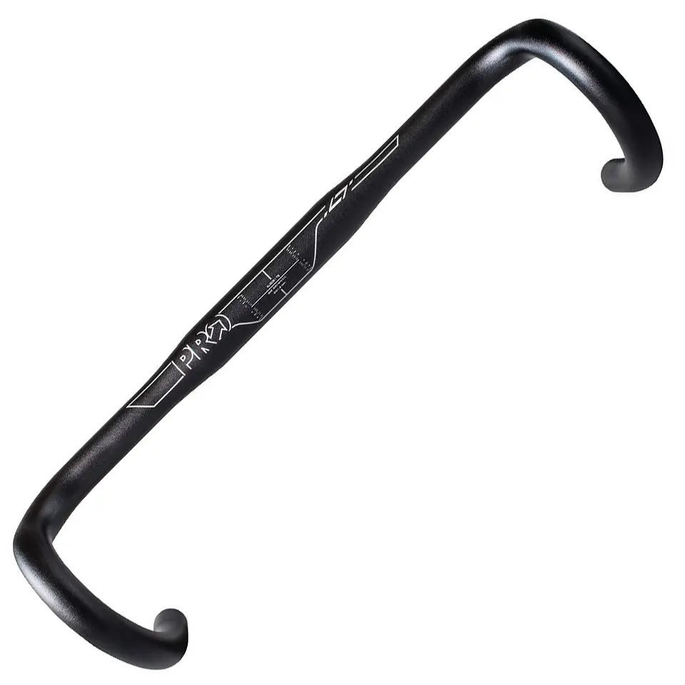 MANUBRIO PRO LT COMPACT RUTA NEGRO 42CM DIAMETER 31.8MM PRHA 1