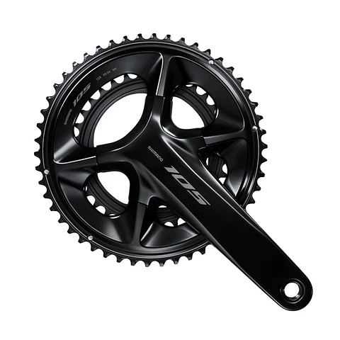 VOLANTE SHIMANO , FC-R7100, 105, FOR REAR 12-SPEED, HOLLOWTECH 2, 170MM, 52-36T W/O CG,