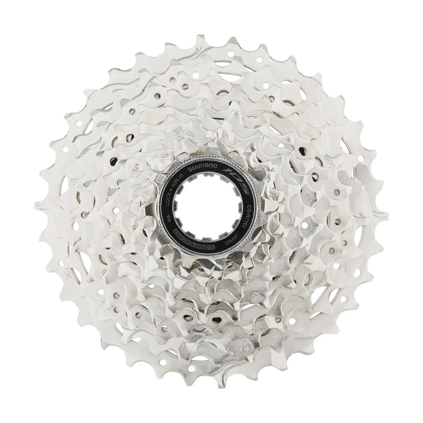PIÑON SHIMANO CASSETTE, CS-R7101, 105, 12-V,11-34T, IND.PACK ICSR710112134 1