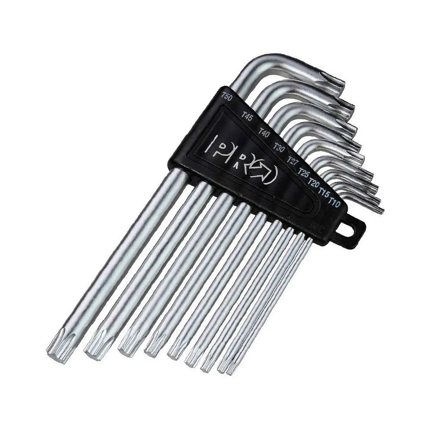 JUEGO SET DE LLAVES PRO TOOL  TORX KEY SET T10-T50 PRTL0038 1