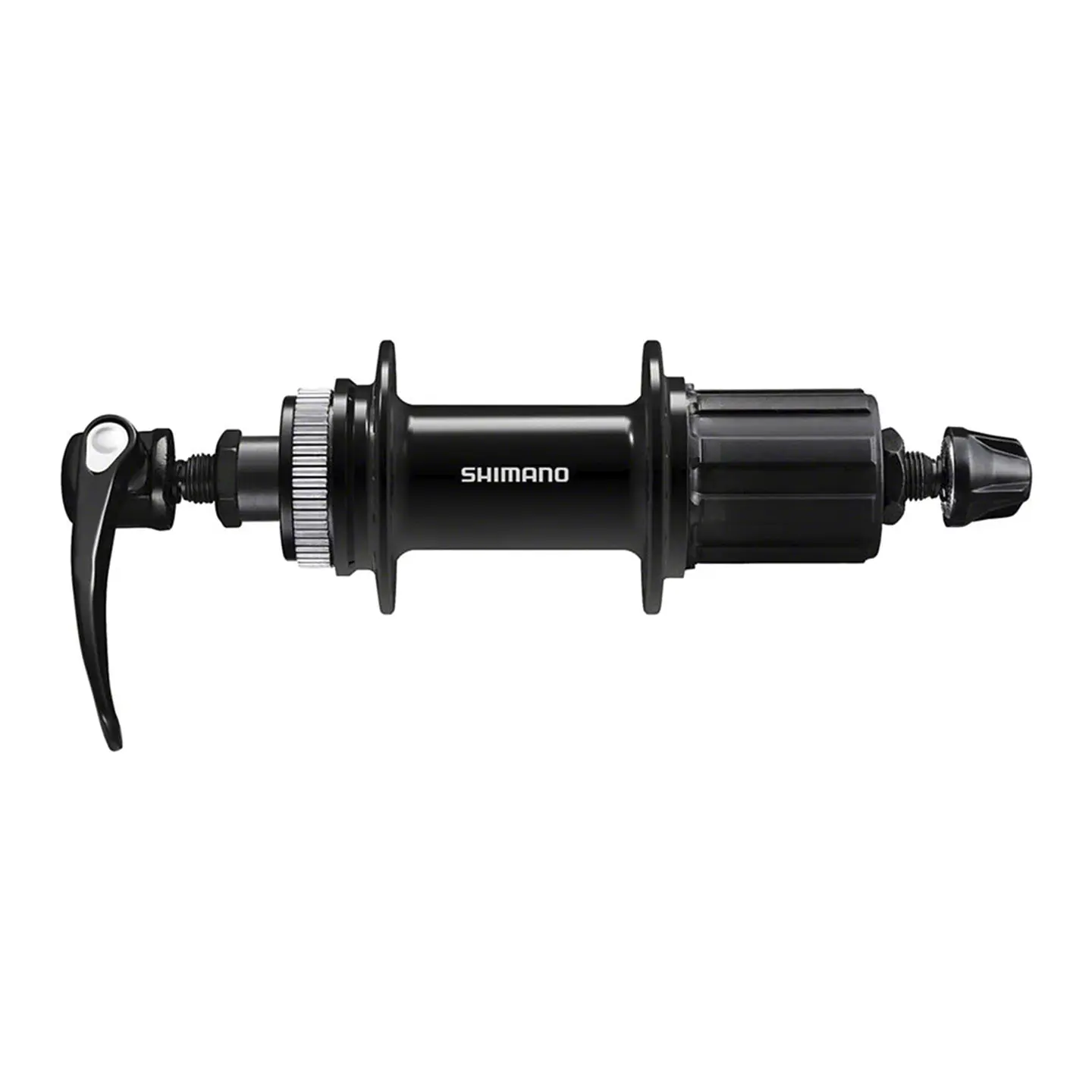 MAZA TRAS. SHIMANO FH-QC400-HM-B, CENTER LOCK DISC(W/O LOCK RING) 36H OLD:141MM QR:178MM 1
