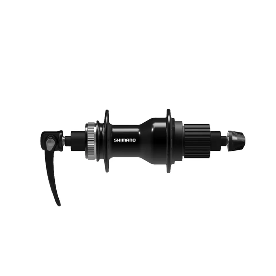 MAZA TRAS. SHIMANO FH-TC500-HL, CENTER LOCK DISC(W/O LOCK RING) ROAD 11/12-SPEED FOR 12MM ,BLACK 1
