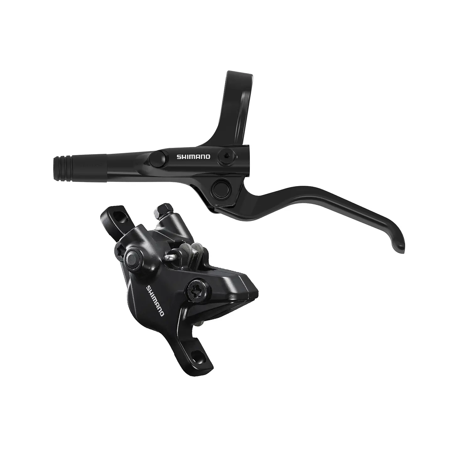 SET FRENO HID SHIMANO BL-UR405(L), BR-MT410(F), BLACK,RESIN PAD(W/O FIN), 1000MM HOSE(SM-BH59-SS 1