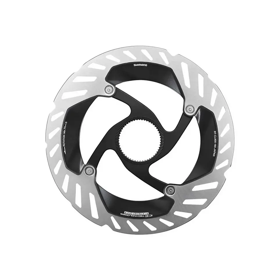 ROTOR SHIMANO ROTOR FOR DISC BRAKE, RT-CL900, M 180MM, W/LOCK RING(EXTERNAL SERRATION) 1