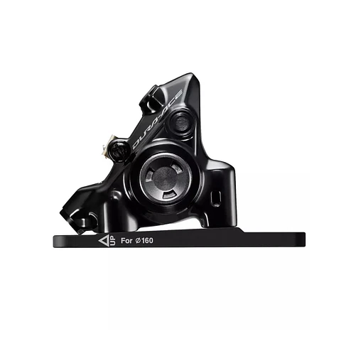 CALIPER HIDRAULICO , BR-R9270,DURA-ACE, FRONT, FLAT MOUNT, 140/160MM, W/L05A-RF RESIN PAD(W/FIN)