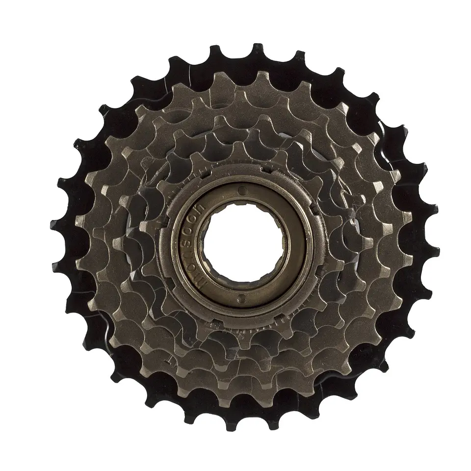 PIÑON 6 VEL. MONSON  FW6428HBA (CAJA) 14-28T NEGRO/CAFE 1