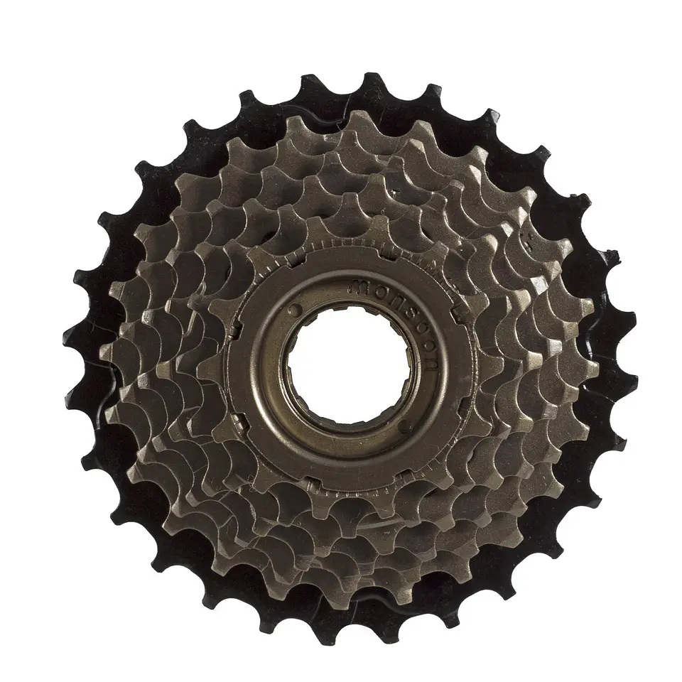 PIÑON 7 VEL * MONSOON * FW7428HBA  (CAJA)  14-28T NEGRO/CAFE 1