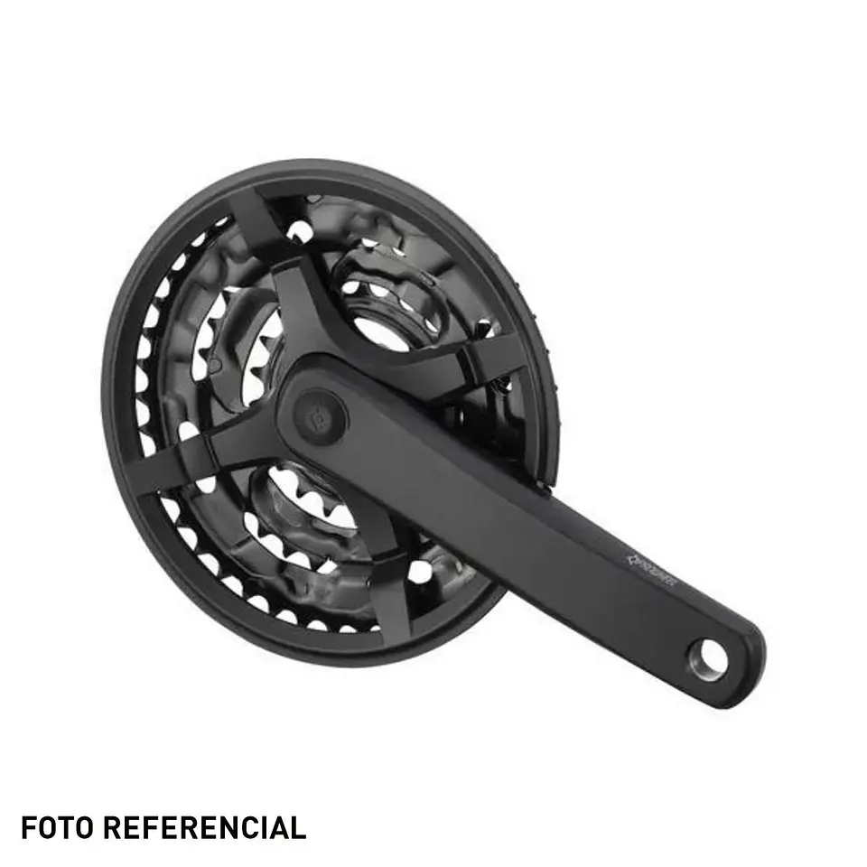 VOLANTE MTB SS-7943P S/CUBRE P/EJE NEGRO 42X34X24T 1