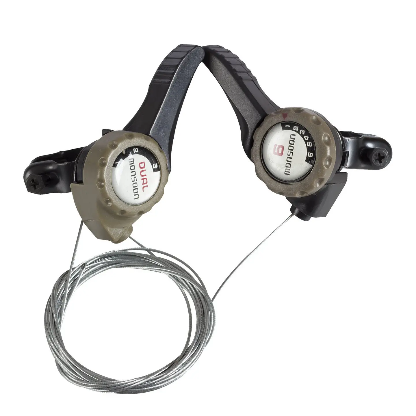 CAMBIADOR SL125FL+SL1256R NON-INDEX LEFT 3SPEED, INDEX RIGHT 6 SPEED 1SET/POLYBAG 1