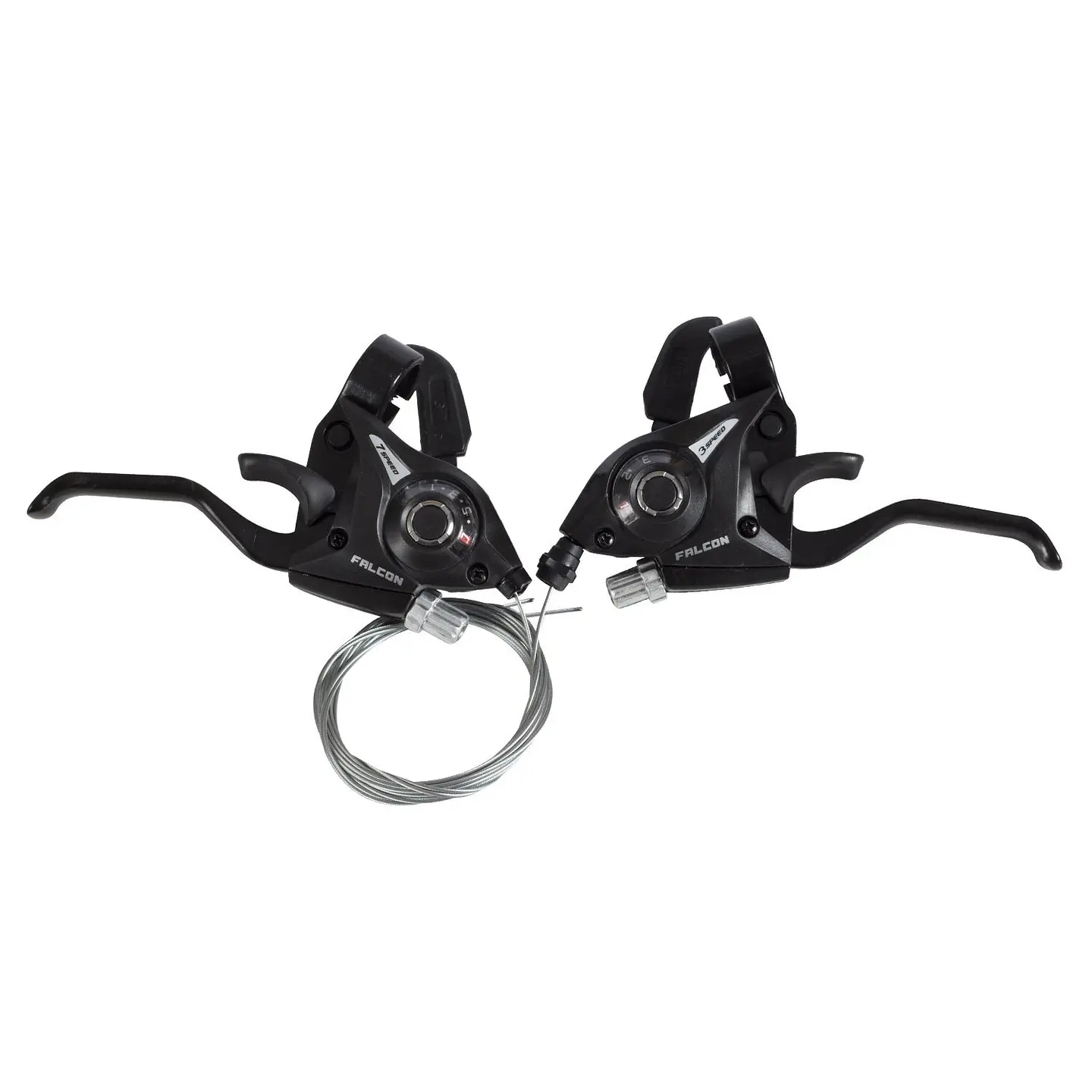 MANILLA AT-M100 (3X7 SPEED) INDEX,2 FINGERS, STEEL/RESIN FOR V-BRAKE, INDEX 1