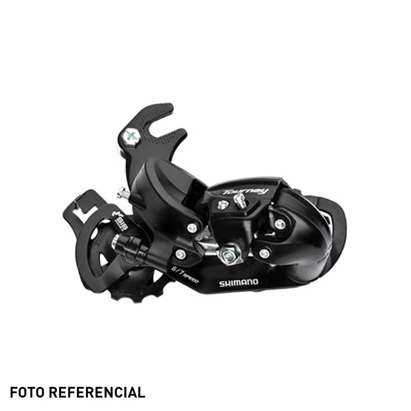 CAMBIO TRASERO RD-M230 FOR 6 SPEED. DIRECT ATTACHMENT COLOR:NEGRO WITH FALCON LOGO 1