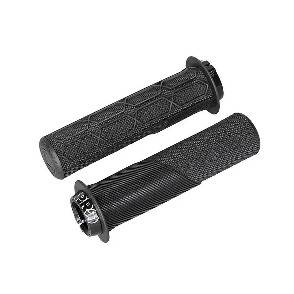 PUÑO PRO GRIPS LOCK ON TRAIL BLACK W. FLANGE 32MM/132MM PRGP0064 1