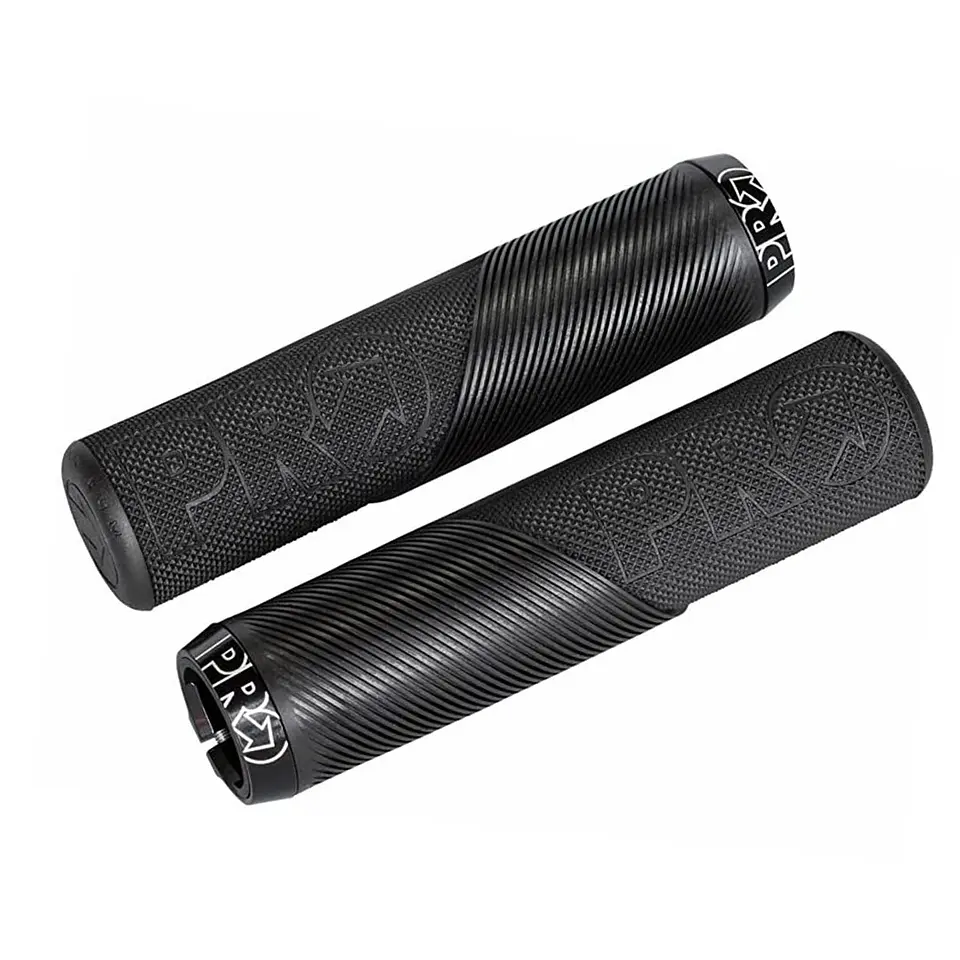 PUÑO PRO GRIPS LOCK ON TRAIL BLACK WO. FLANGE 32MM/132MM PRGP0066 1