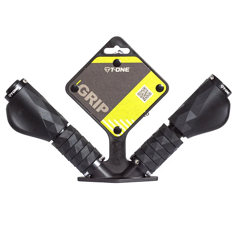 PUÑO DIAMOND PLUS T-ONE T-GP61 NEGRO  ANATOMICO / ARGOLLAS / STAND