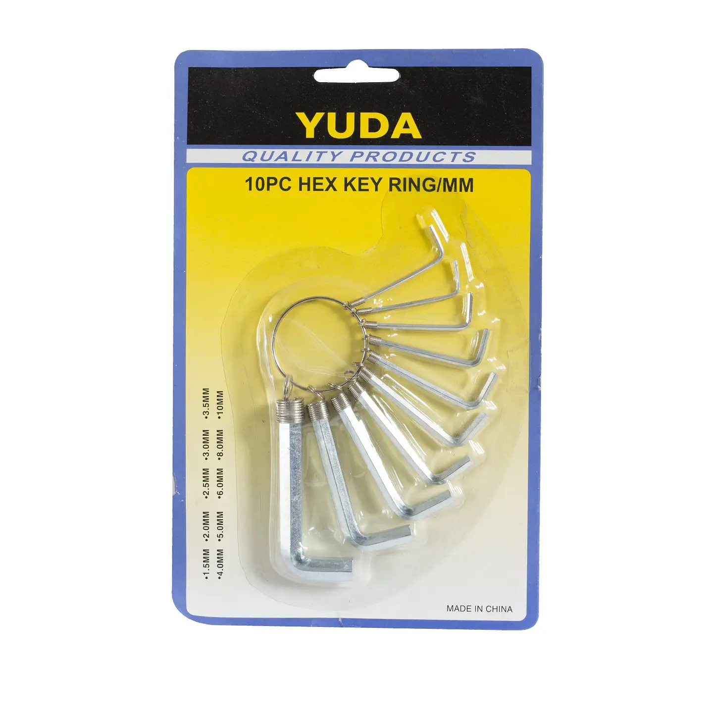 LLAVERO ALLEN (10 PZS) 1.5 A 8MM COMPATIBLE / GENERICO ALTERNATIVO 2022 ECONOM. 1