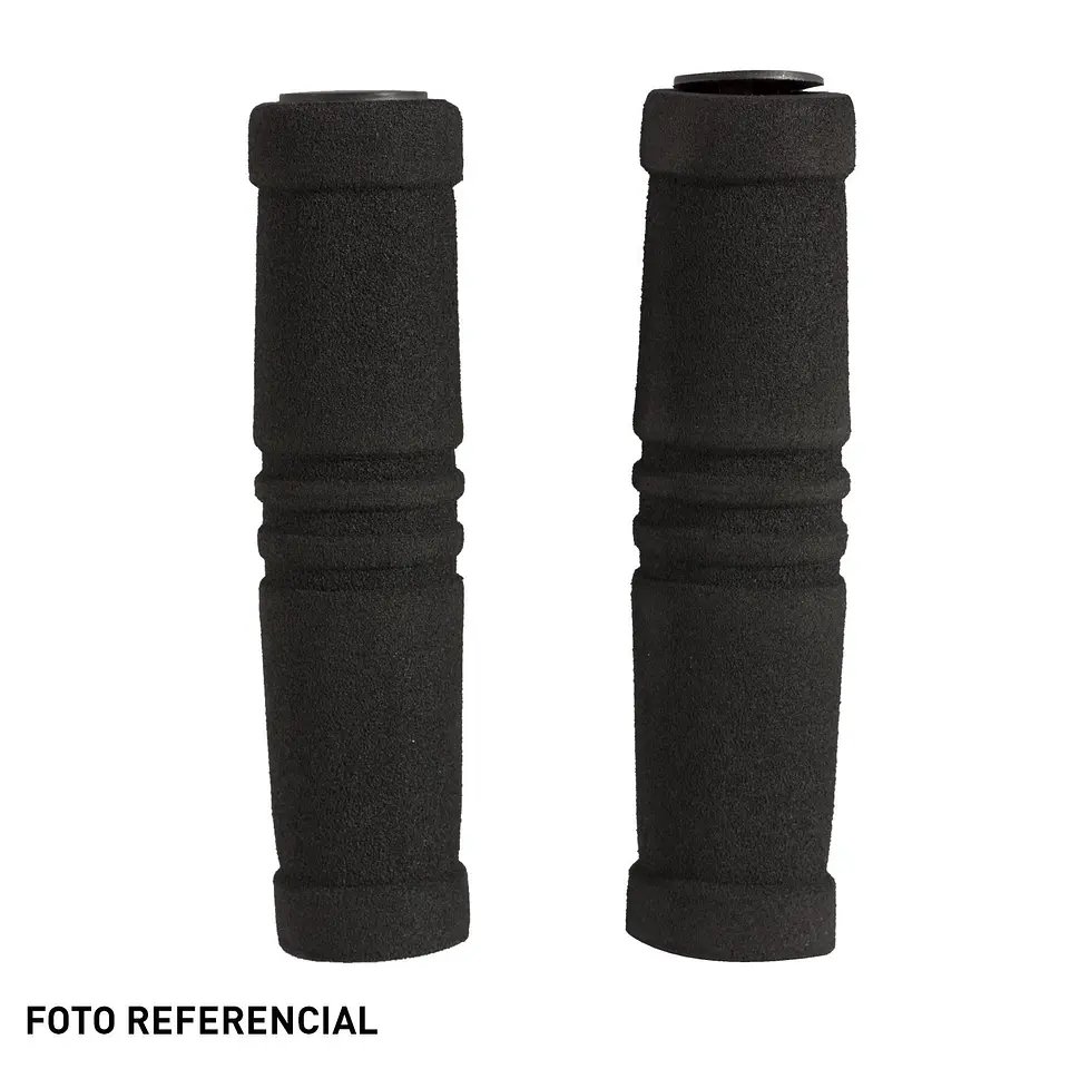 PUÑO PAR MTB ESPONJA NEGRO  (economico/nuevo) 1