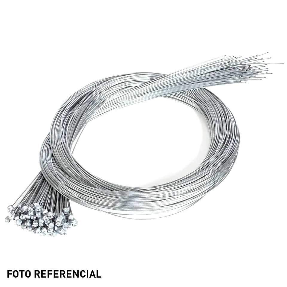 SET 50pcs CABLE MOTO 2 MTS X 2MM. COMP.ALT.GEN. GW 2022 MINIMO DE VENTA SET 50pcs 1