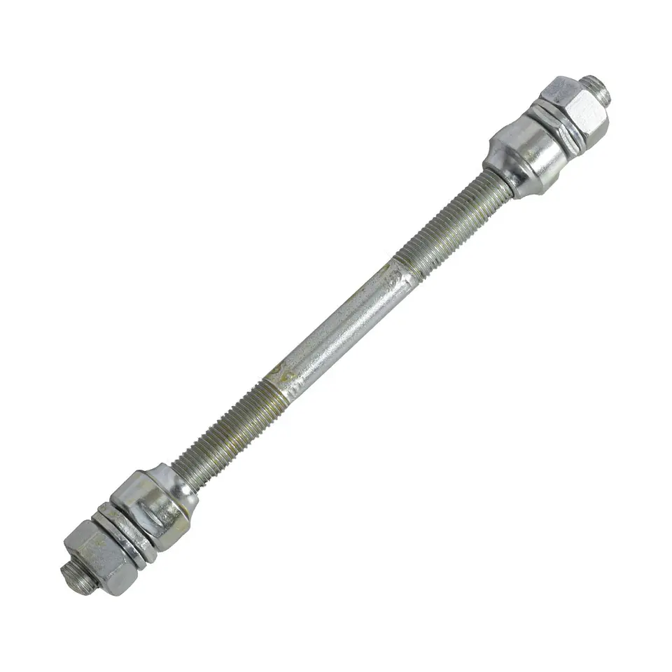 SET 12pcs EJE MAZA HUB AXLE 5/16X51/2 , GROOVED, ZP PROD. ESENCIAL  MINIMO DE VENTA SET 12pcs 1