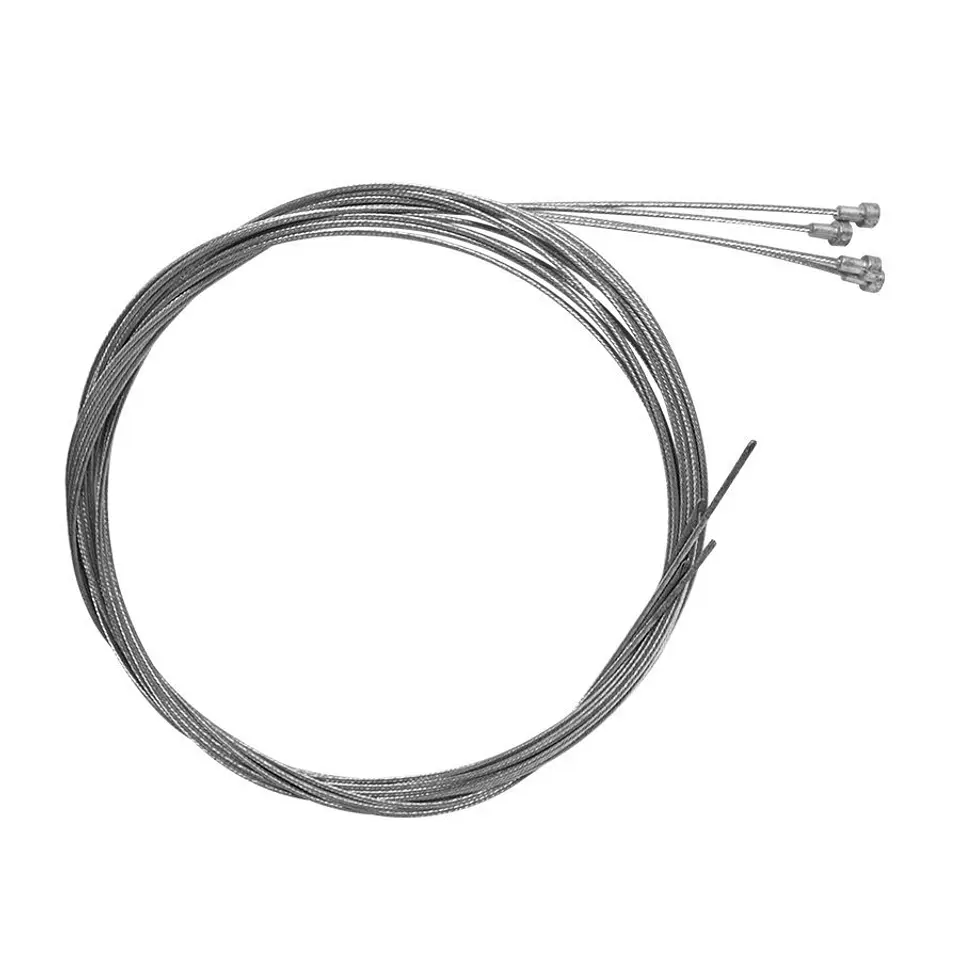SET 100pcs CABLE FRENO RUTA PERA SOLO 1,75 MT ACERO COMP.GEN. 1