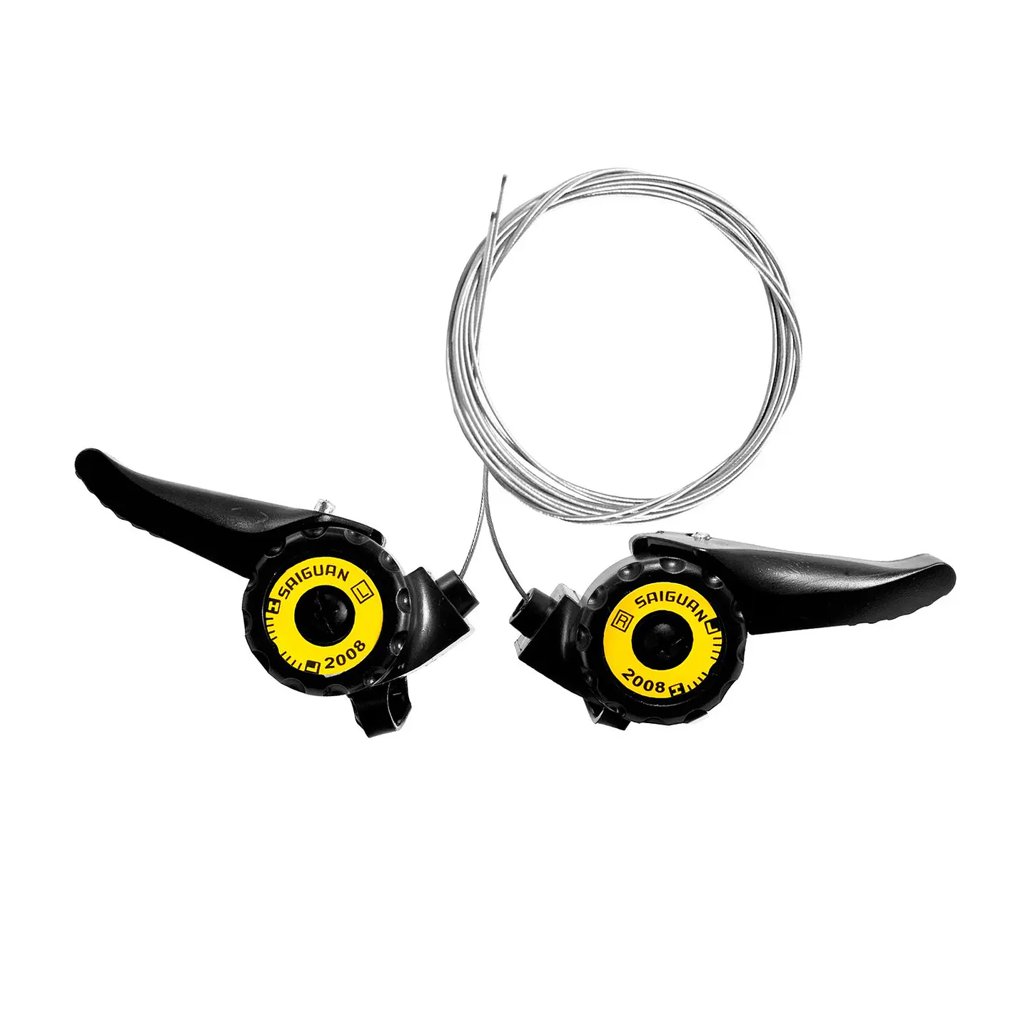 MANILLA CAMBIO SAIGUAN KD-03 MTB TAPA AMARILLA 1