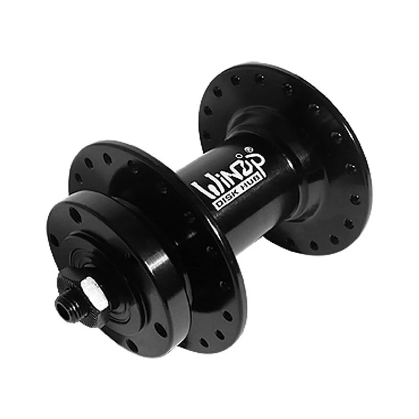MAZA DELANTERA 36H DISCO WINZIP NEGRA COMPATIBLE/GENERICO 1