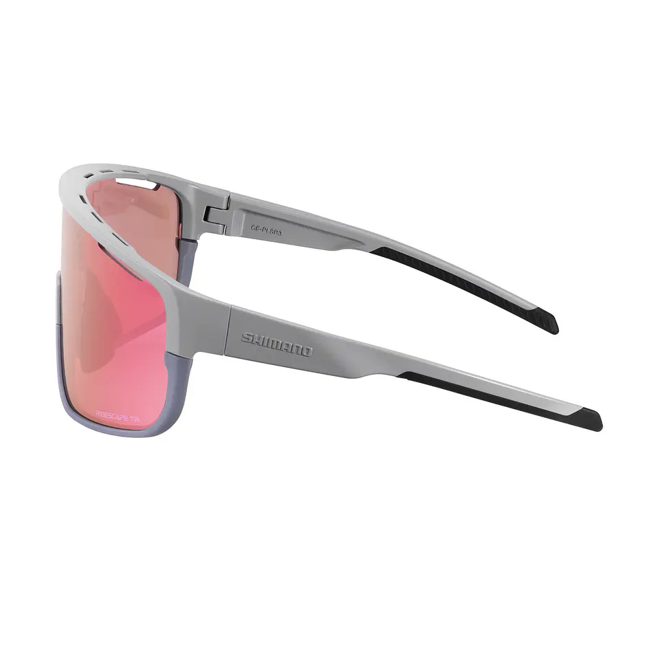 LENTE SHIMANO MOD. RIDESCAPE TRAIL FROST GRAY SPARE:CLEAR; IND.PACK 3