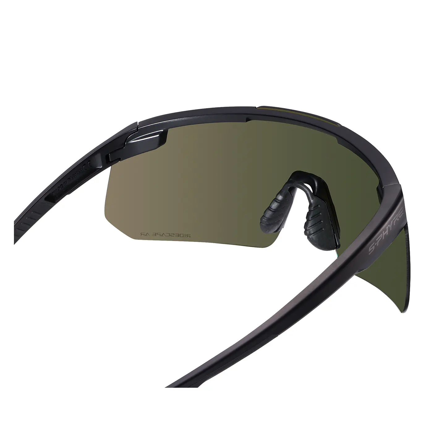 LENTE SHIMANO MOD. RIDESCAPE ALL ROAD MATTE BLACK SPARE:RS CLOUDY; IND.PACK 4