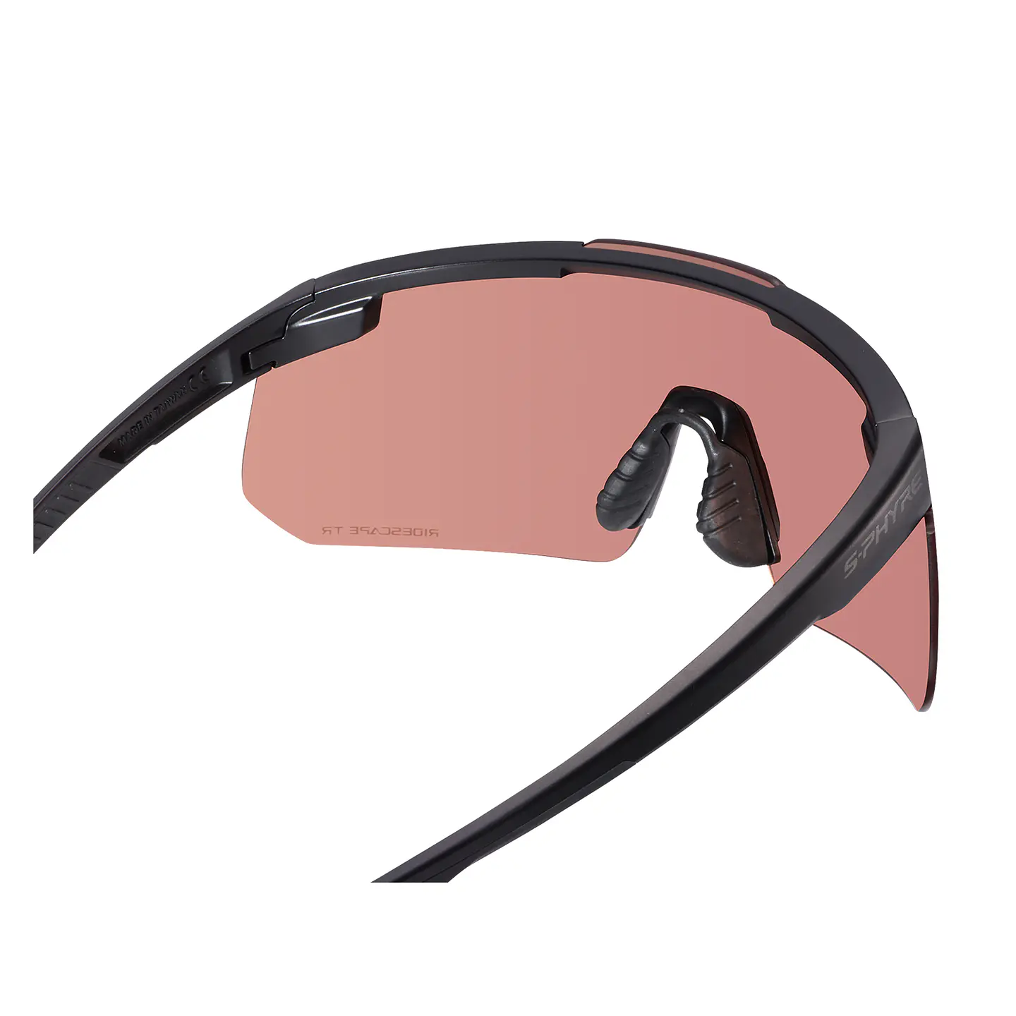 LENTE SHIMANO MOD. RIDESCAPE TRAIL MATTE BLACK SPARE:RS CLOUDY; IND.PACK 4