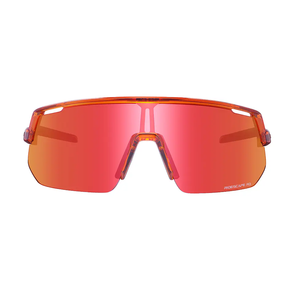 LENTE SHIMANO MOD. RIDESCAPE ROAD ORANGE SAPPHIRE SPARE:CLEAR; IND.PACK 2