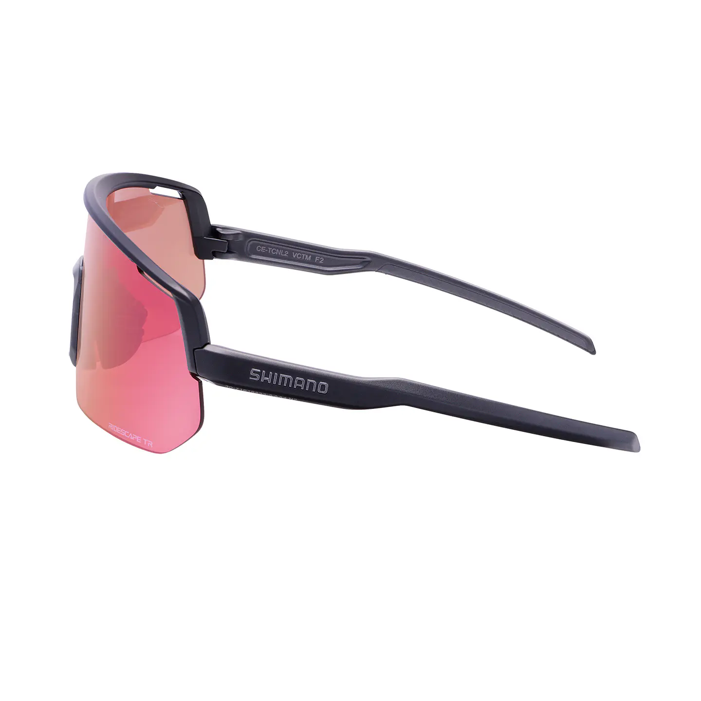 LENTE SHIMANO MOD. RIDESCAPE TRAIL MATTE BLACK SPARE:CLEAR; IND.PACK 3