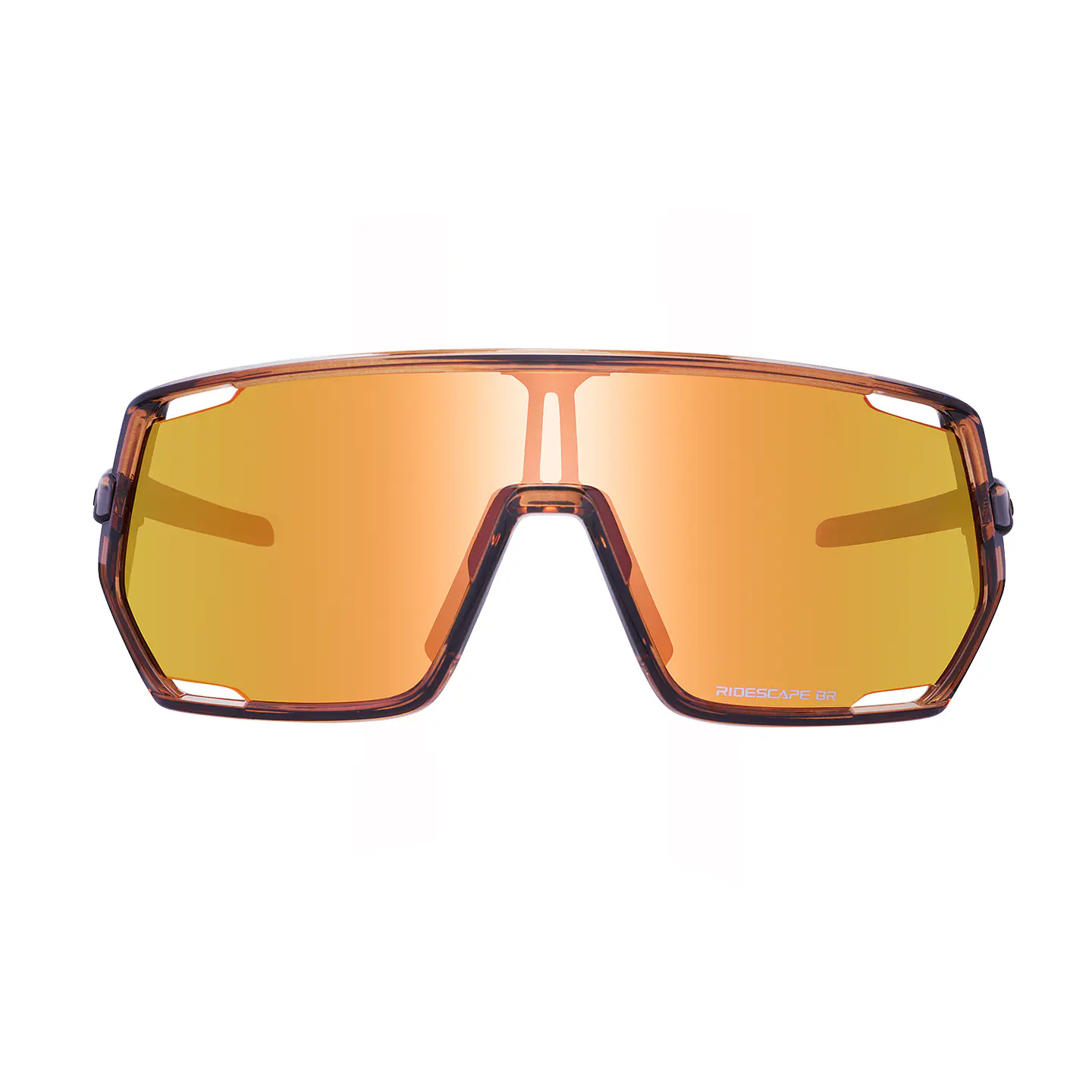 LENTE SHIMANO MOD. RIDESCAPE BRIGHT TRANSPARENT BRONZE SPARE:CLEAR; IND.PACK 2