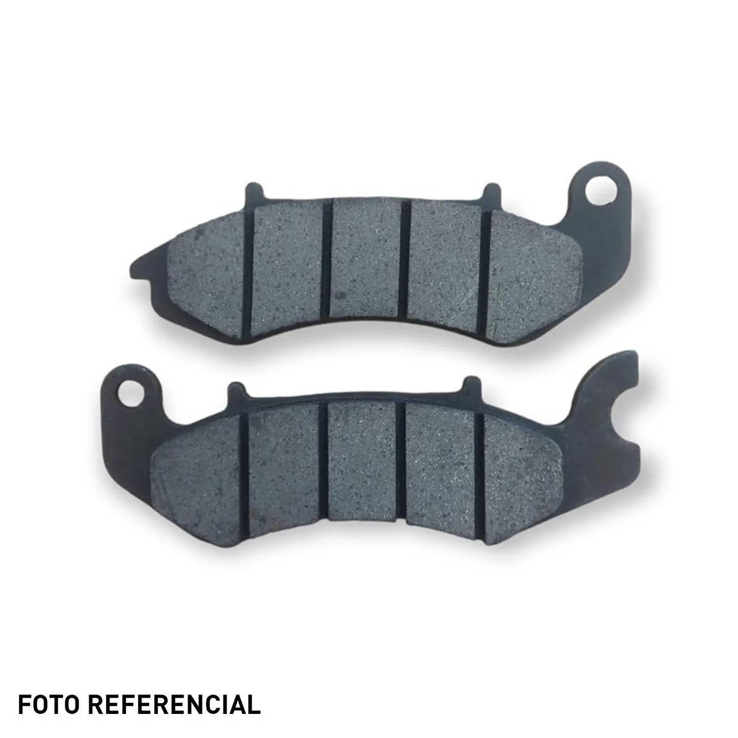PASTILLA DE FRENO RIDEVER METALICA HA02S NEGRA 1