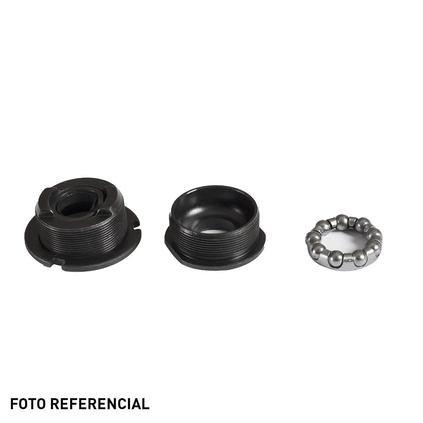 CUBETA DE MOTOR 34,8MM DER/ IZQUERDA NEGRA COMPATIBLE / GENERICO ALTERNATIVO 2022 ECONOM. 1