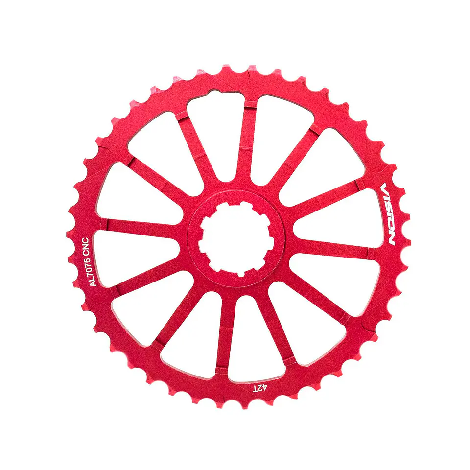 PIÑON ONE UP 42T GIANT COG ADAPTADOR ROJO 5.8MM 1