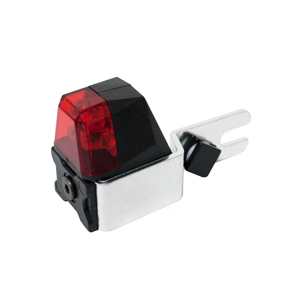 LUZ LED TRASERA FLASHER AUTOMATICA X BAT- FUNCIONA CON IMAN 1