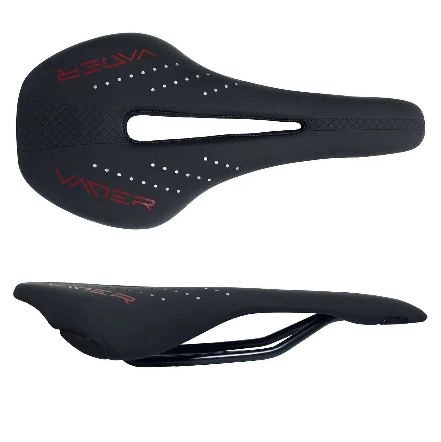 SILLIN VADER ADULTO NEGRO , PERFORADO SIN CARRO VD1168A-01 1