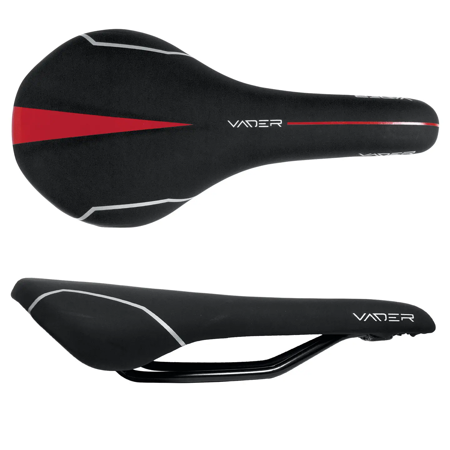 SILLIN VADER ADULTO NEGRO / ROJO / CANAL  SIN CARRO VD1162B- 1