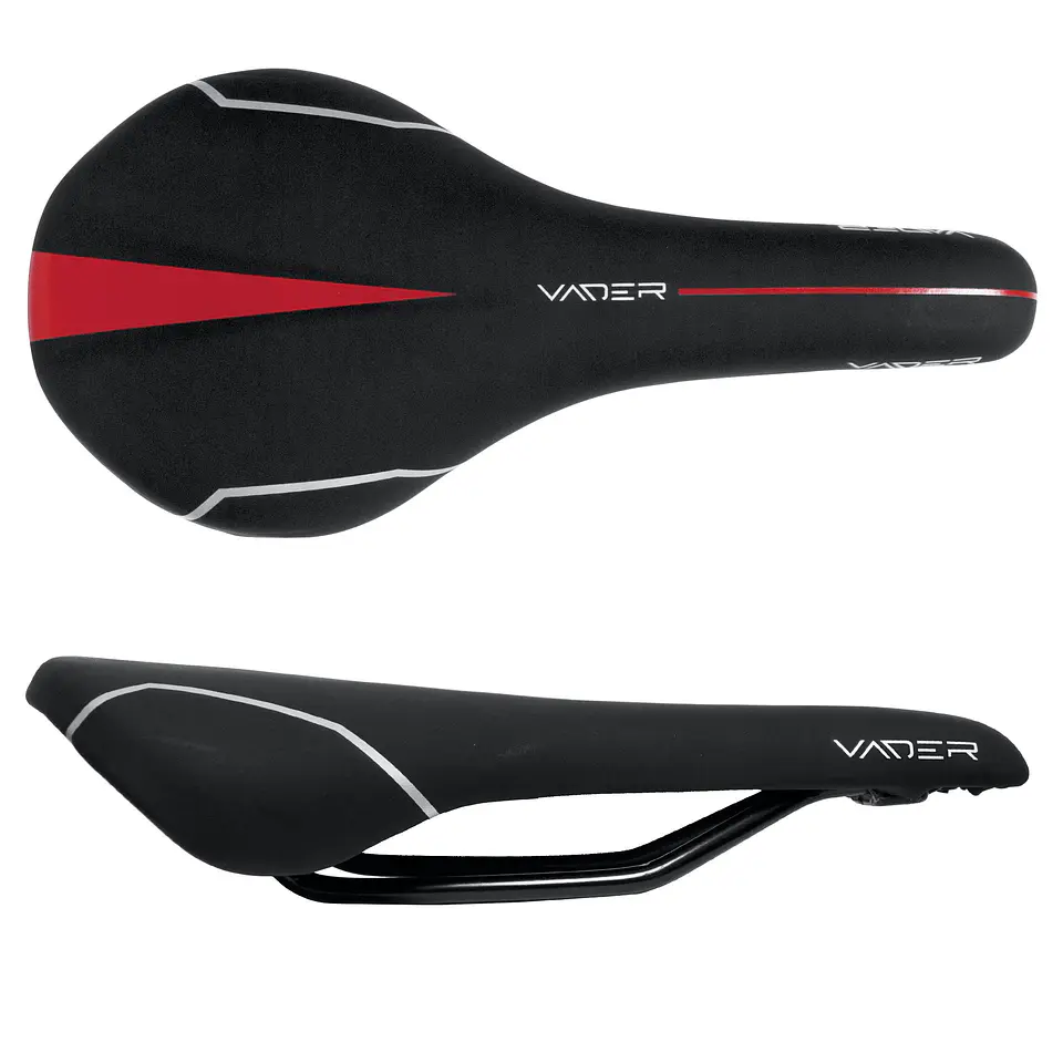 SILLIN VADER ADULTO NEGRO / ROJO / CANAL  SIN CARRO VD1162B- 1