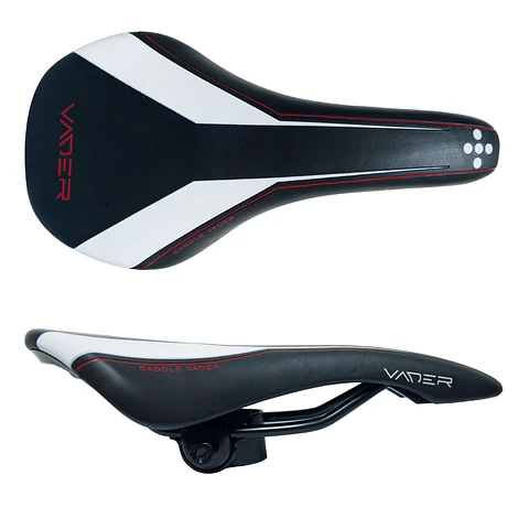 SILLIN VADER ADULTO NEGRO / BLANCO CON CARRO VD1148D-02