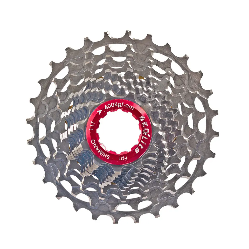 PIÑON SEQLITE ULTRA LIGHT 11 / 28 T 11 VEL.  AL. TITANIUM  S11-1128Ti (113g) 1