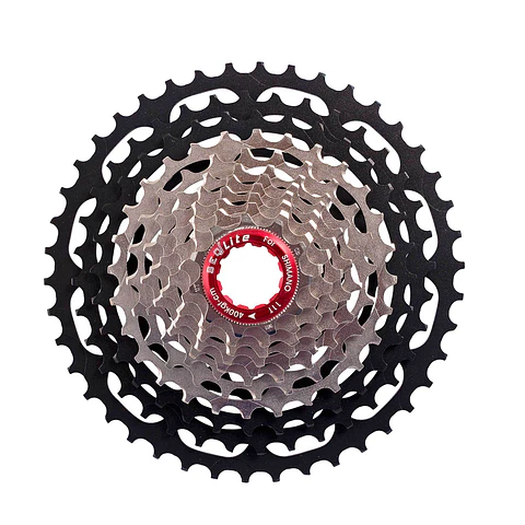 PIÑON SEQLITE ULTRA LIGHT 11 / 42 T 11 VEL. CR MO 7075 ALU. MTB CASSETTE S11-1142Ast (270g)