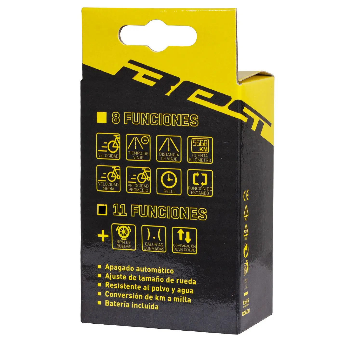CICLOCOMPUTADOR BEST AS-700-3L CON CABLE 11 FUNCIONES 3