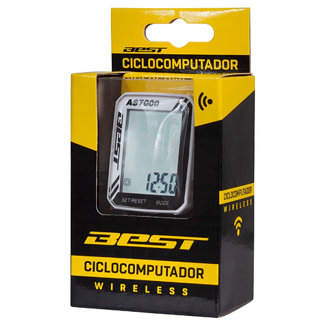 CICLOCOMPUTADOR BEST AS-7000-3L SIN CABLE 11 FUNCIONES