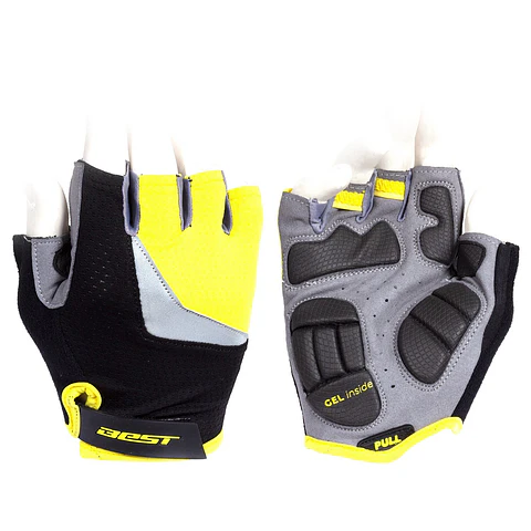 GUANTE BEST D. CORTO TALLA L YELOW MOD. SB-01-7003 B MEN