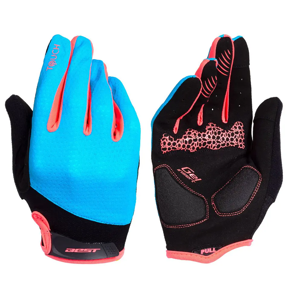 GUANTES BEST SB-05-5177 CELESTE TALLA M 1