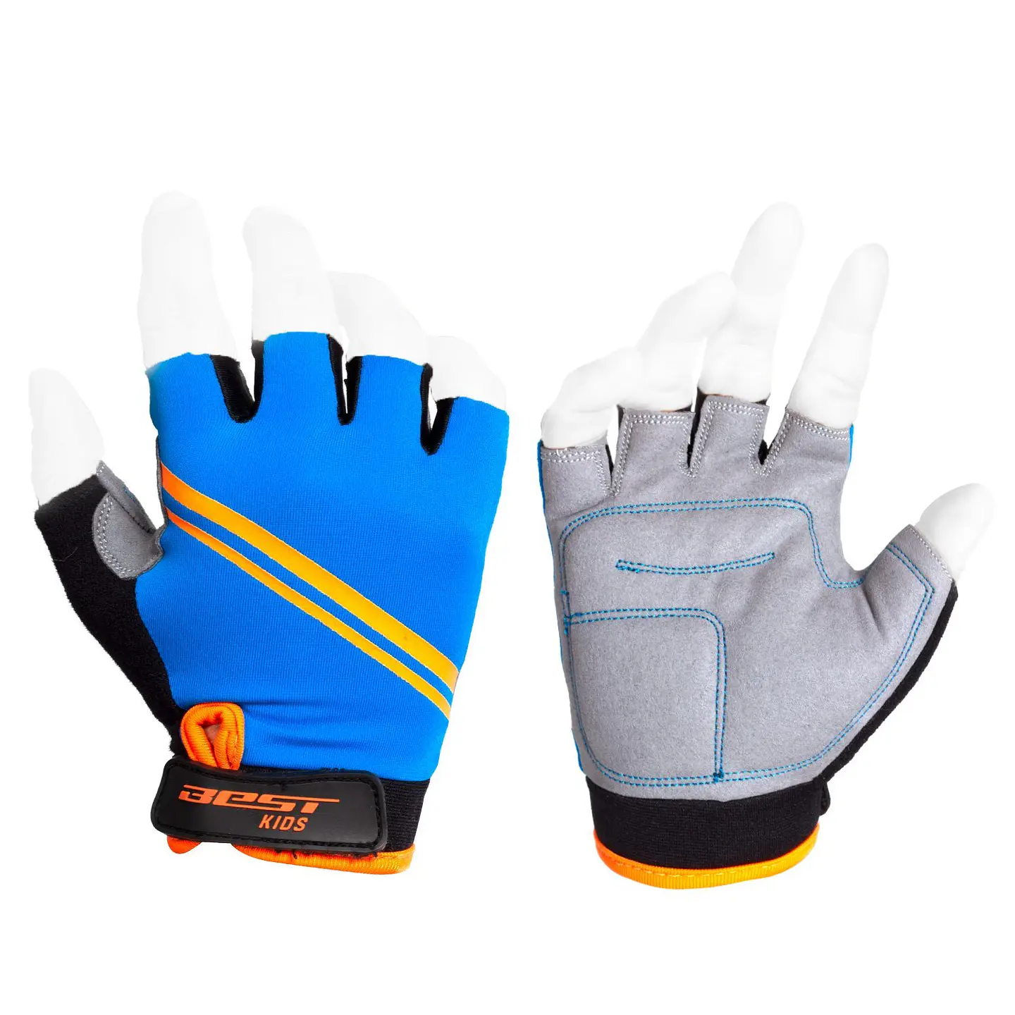 GUANTE BEST D. CORTO TALLA 6 BLUE MOD. SB-01-8802 KIDS 1