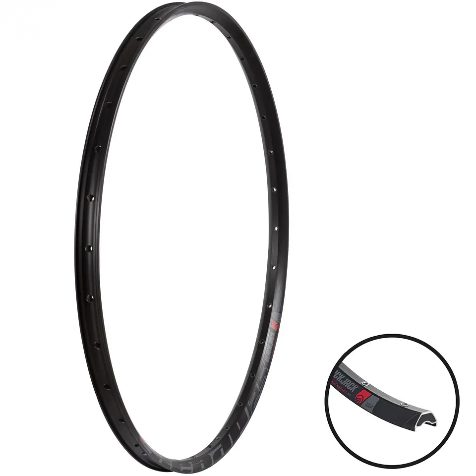 LLANTA 27.5 BLACK JACK TUBELESS READY 27 ASY 32H NEGRO 1