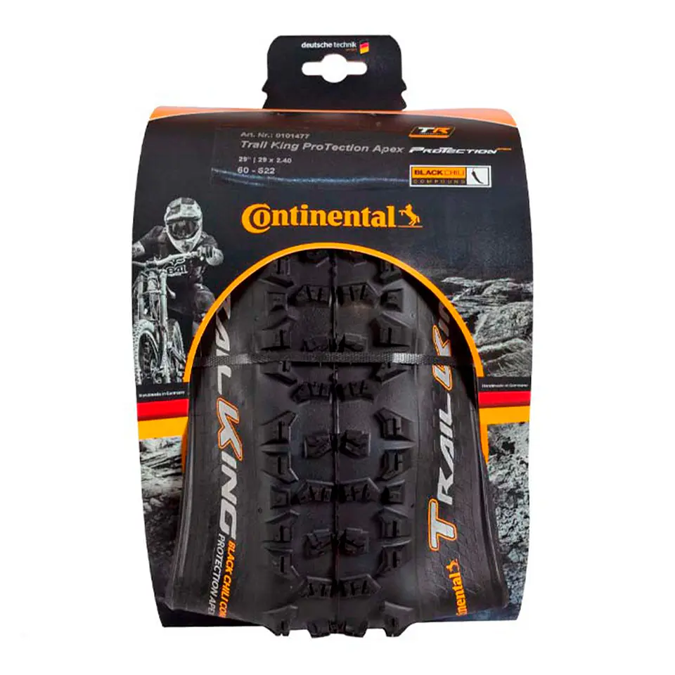 NEUMATICO CONTINENTAL 29 x 2.20 TR KING PTA FB 29 BLACK/BLACK 0101476 PLEGABLE / FLEXIBLE 3